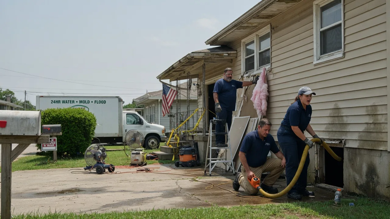 Water Damage Repair in Hudson, IN near me
